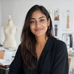 Portrait of Layla, a Maldivian fashion brand owner